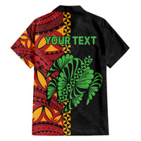 Personalised Tonga Emancipation Day Family Matching Off Shoulder Maxi Dress and Hawaiian Shirt Puleanga Fakatui O Since 1970 LT9 - Polynesian Pride