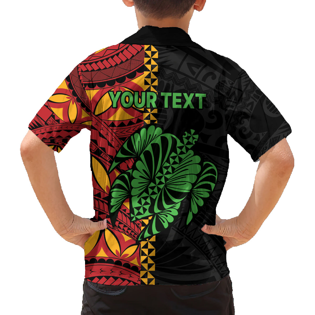 Personalised Tonga Emancipation Day Family Matching Puletasi and Hawaiian Shirt Puleanga Fakatui O Since 1970 LT9 - Polynesian Pride
