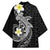 Aloha Hammerhead Shark Kimono Black Hawaiian Kakau Tribal Tattoo - Polynesian Pride