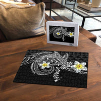 Aloha Hammerhead Shark Puzzle Black Hawaiian Kakau Tribal Tattoo - Polynesian Pride