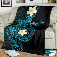 Aloha Hammerhead Shark Blanket Calypso Hawaiian Kakau Tribal Tattoo