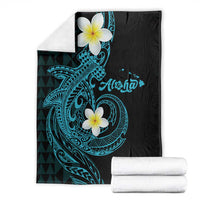 Aloha Hammerhead Shark Blanket Calypso Hawaiian Kakau Tribal Tattoo