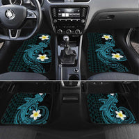 Aloha Hammerhead Shark Car Mats Calypso Hawaiian Kakau Tribal Tattoo