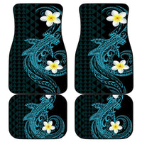 Aloha Hammerhead Shark Car Mats Calypso Hawaiian Kakau Tribal Tattoo
