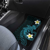 Aloha Hammerhead Shark Car Mats Calypso Hawaiian Kakau Tribal Tattoo