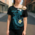 Aloha Hammerhead Shark Cross Shoulder Shirt Calypso Hawaiian Kakau Tribal Tattoo - Polynesian Pride