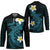 Aloha Hammerhead Shark Hockey Jersey Calypso Hawaiian Kakau Tribal Tattoo - Polynesian Pride
