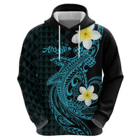 Aloha Hammerhead Shark Hoodie Calypso Hawaiian Kakau Tribal Tattoo