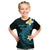 Aloha Hammerhead Shark Kid T Shirt Calypso Hawaiian Kakau Tribal Tattoo