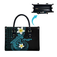 Aloha Hammerhead Shark Leather Bag Calypso Hawaiian Kakau Tribal Tattoo - Polynesian Pride