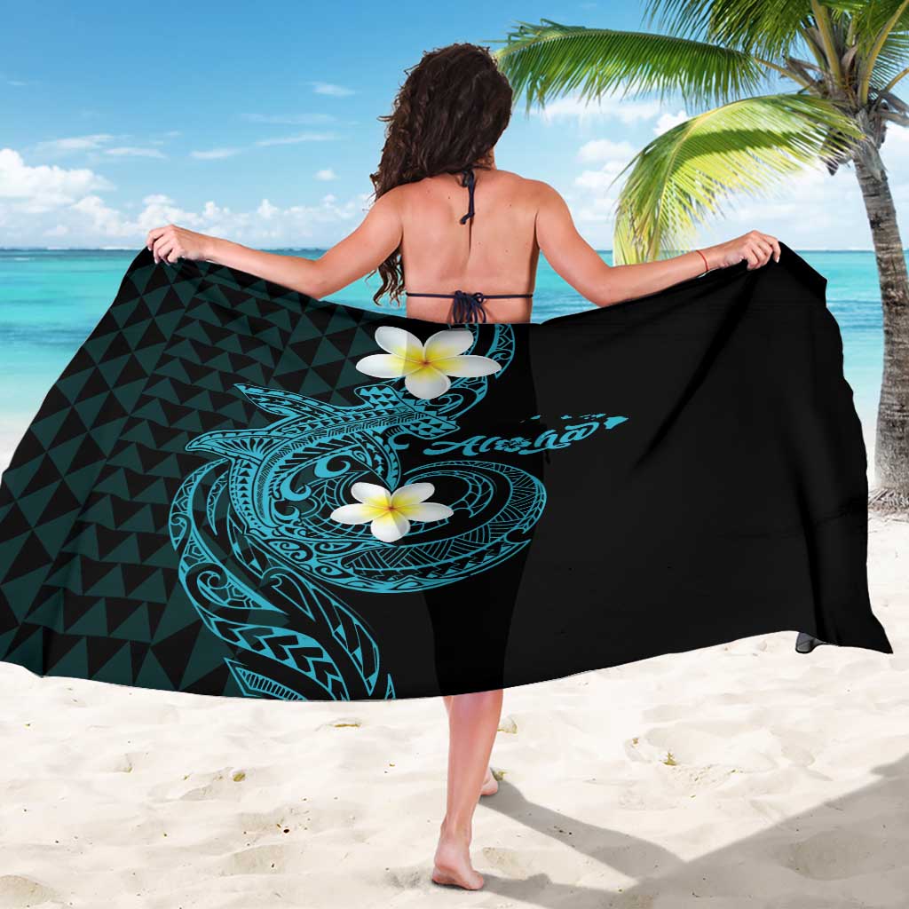 Aloha Hammerhead Shark Sarong Calypso Hawaiian Kakau Tribal Tattoo