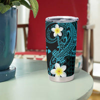 Aloha Hammerhead Shark Tumbler Cup Calypso Hawaiian Kakau Tribal Tattoo