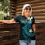 Aloha Hammerhead Shark Women Polo Shirt Calypso Hawaiian Kakau Tribal Tattoo