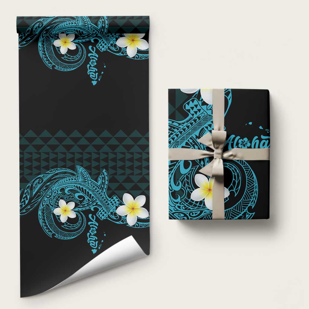 Aloha Hammerhead Shark Wrapping Paper Calypso Hawaiian Kakau Tribal Tattoo - Polynesian Pride