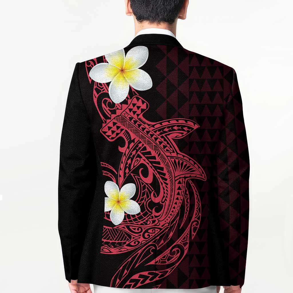 Aloha Hammerhead Shark Blazer Feverish Pink Hawaiian Kakau Tribal Tattoo - Polynesian Pride