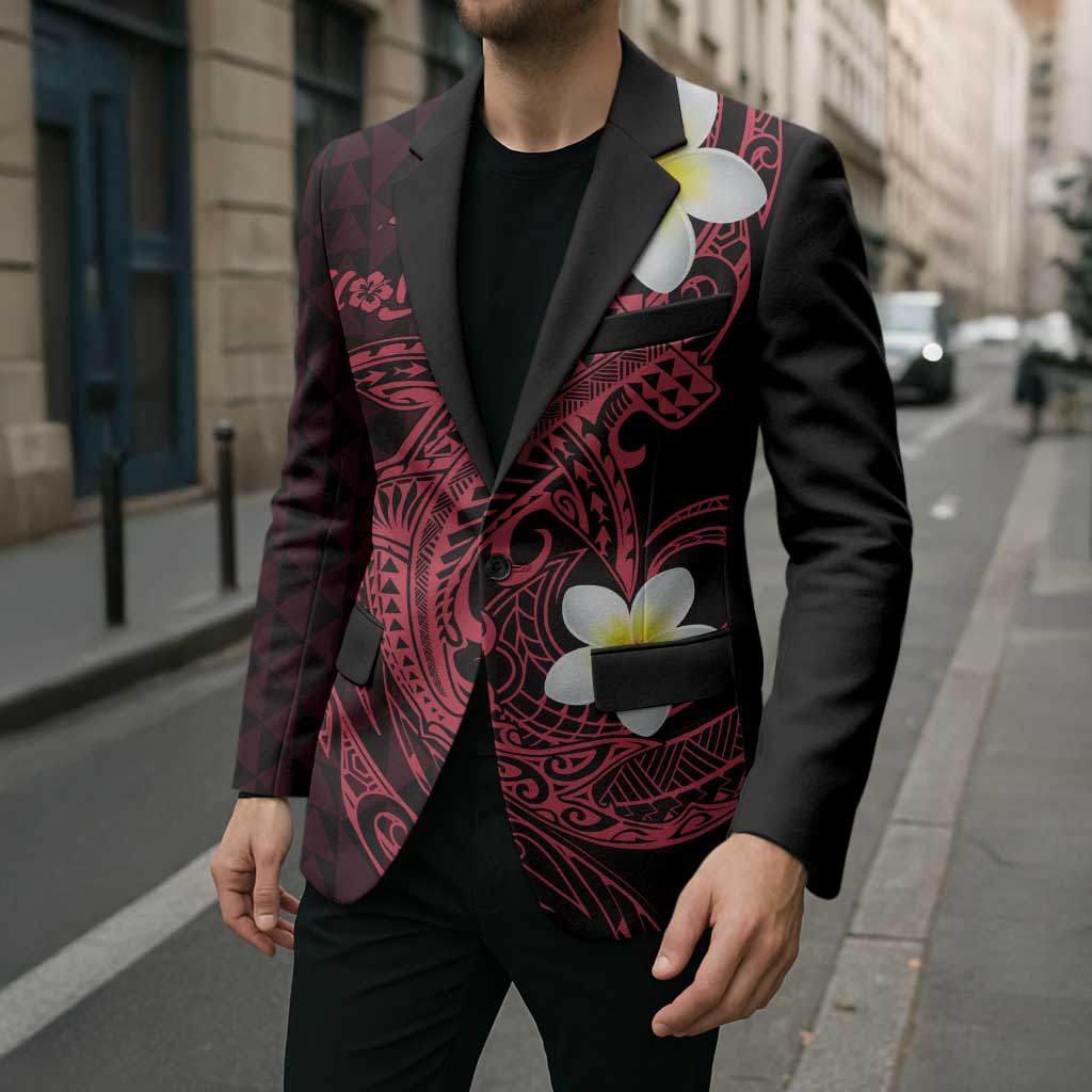 Aloha Hammerhead Shark Blazer Feverish Pink Hawaiian Kakau Tribal Tattoo - Polynesian Pride