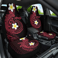 Aloha Hammerhead Shark Car Seat Cover Feverish Pink Hawaiian Kakau Tribal Tattoo