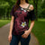 Aloha Hammerhead Shark Cross Shoulder Shirt Feverish Pink Hawaiian Kakau Tribal Tattoo - Polynesian Pride