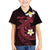 Aloha Hammerhead Shark Family Matching Summer Maxi Dress and Hawaiian Shirt Feverish Pink Hawaiian Kakau Tribal Tattoo