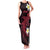 Aloha Hammerhead Shark Family Matching Tank Maxi Dress and Hawaiian Shirt Feverish Pink Hawaiian Kakau Tribal Tattoo