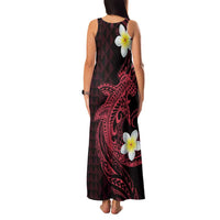 Aloha Hammerhead Shark Family Matching Tank Maxi Dress and Hawaiian Shirt Feverish Pink Hawaiian Kakau Tribal Tattoo