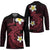 Aloha Hammerhead Shark Hockey Jersey Feverish Pink Hawaiian Kakau Tribal Tattoo - Polynesian Pride