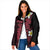 Aloha Hammerhead Shark Padded Jacket Feverish Pink Hawaiian Kakau Tribal Tattoo - Polynesian Pride