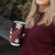 Aloha Hammerhead Shark Tumbler Cup Feverish Pink Hawaiian Kakau Tribal Tattoo