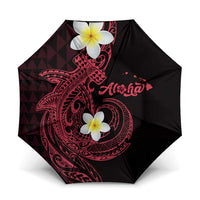 Aloha Hammerhead Shark Umbrella Feverish Pink Hawaiian Kakau Tribal Tattoo - Polynesian Pride