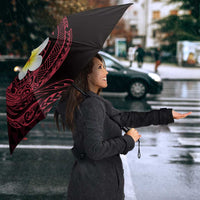 Aloha Hammerhead Shark Umbrella Feverish Pink Hawaiian Kakau Tribal Tattoo - Polynesian Pride