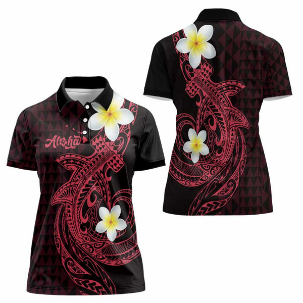 (Custom Personalised) Hawaii Women Casual Shirt Shark and Turtle Mix Kakau Turquoise LT9