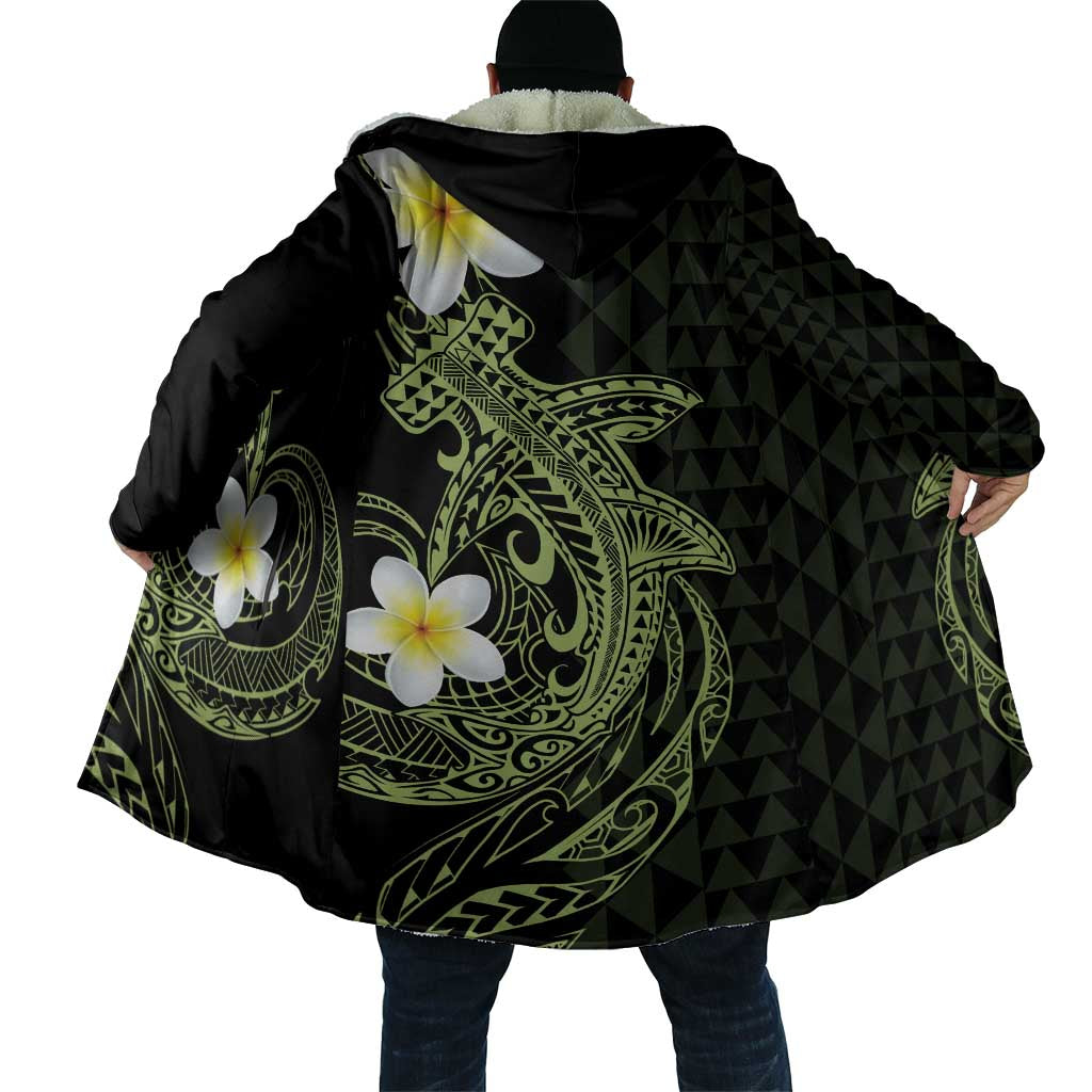Aloha Hammerhead Shark Cloak Lime Rickey Hawaiian Kakau Tribal Tattoo - Polynesian Pride