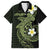 Aloha Hammerhead Shark Family Matching Summer Maxi Dress and Hawaiian Shirt Lime Rickey Hawaiian Kakau Tribal Tattoo
