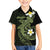 Aloha Hammerhead Shark Family Matching Summer Maxi Dress and Hawaiian Shirt Lime Rickey Hawaiian Kakau Tribal Tattoo