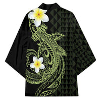 Aloha Hammerhead Shark Kimono Lime Rickey Hawaiian Kakau Tribal Tattoo - Polynesian Pride