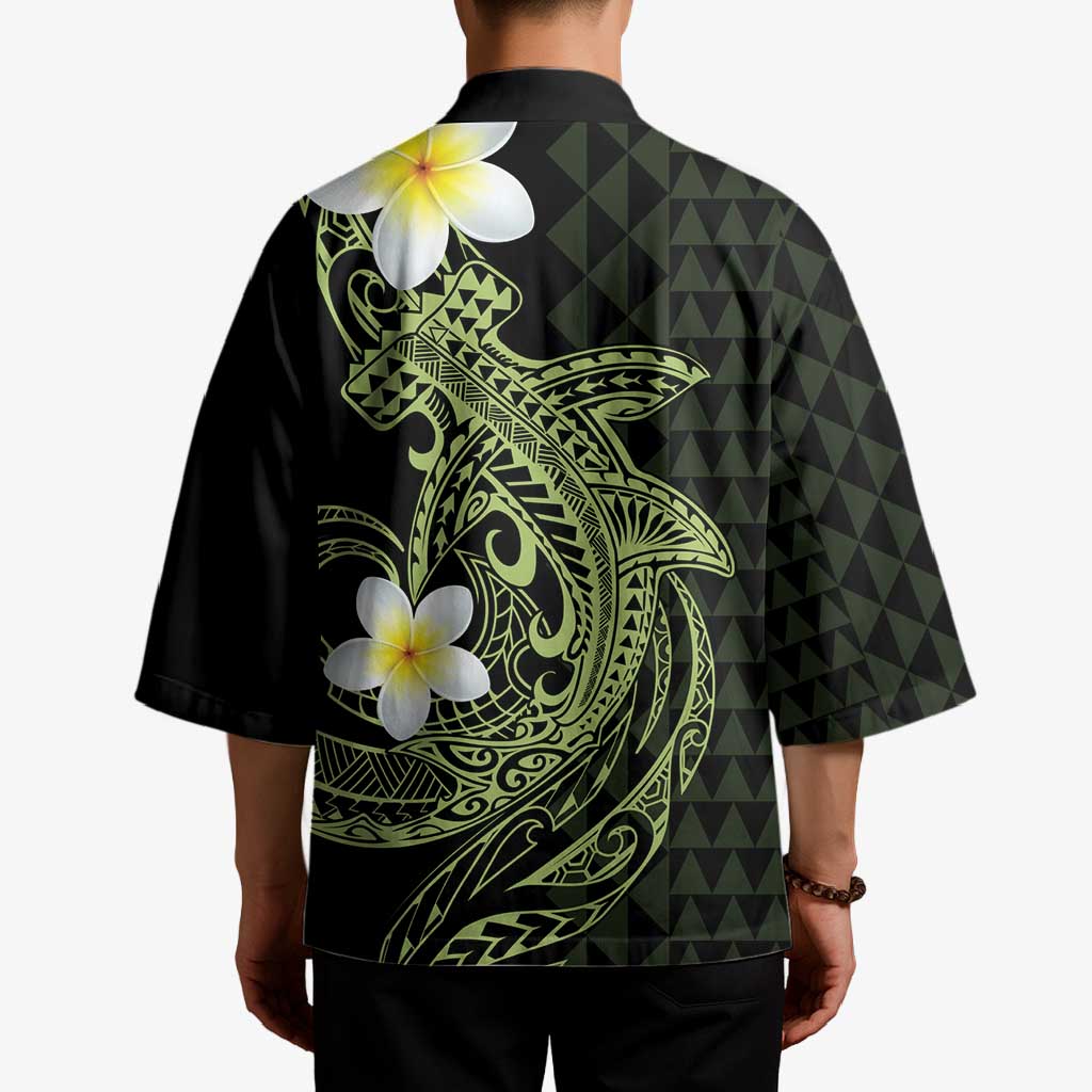 Aloha Hammerhead Shark Kimono Lime Rickey Hawaiian Kakau Tribal Tattoo - Polynesian Pride