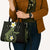 Aloha Hammerhead Shark Leather Bag Lime Rickey Hawaiian Kakau Tribal Tattoo - Polynesian Pride
