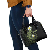 Aloha Hammerhead Shark Shoulder Handbag Lime Rickey Hawaiian Kakau Tribal Tattoo LT9 - Polynesian Pride