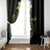 Aloha Hammerhead Shark Window Curtain Lime Rickey Hawaiian Kakau Tribal Tattoo
