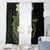 Aloha Hammerhead Shark Window Curtain Lime Rickey Hawaiian Kakau Tribal Tattoo