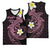 Aloha Hammerhead Shark Basketball Jersey Vivacious Pink Hawaiian Kakau Tribal Tattoo - Polynesian Pride