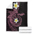 Aloha Hammerhead Shark Blanket Vivacious Pink Hawaiian Kakau Tribal Tattoo
