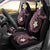 Aloha Hammerhead Shark Car Seat Cover Vivacious Pink Hawaiian Kakau Tribal Tattoo