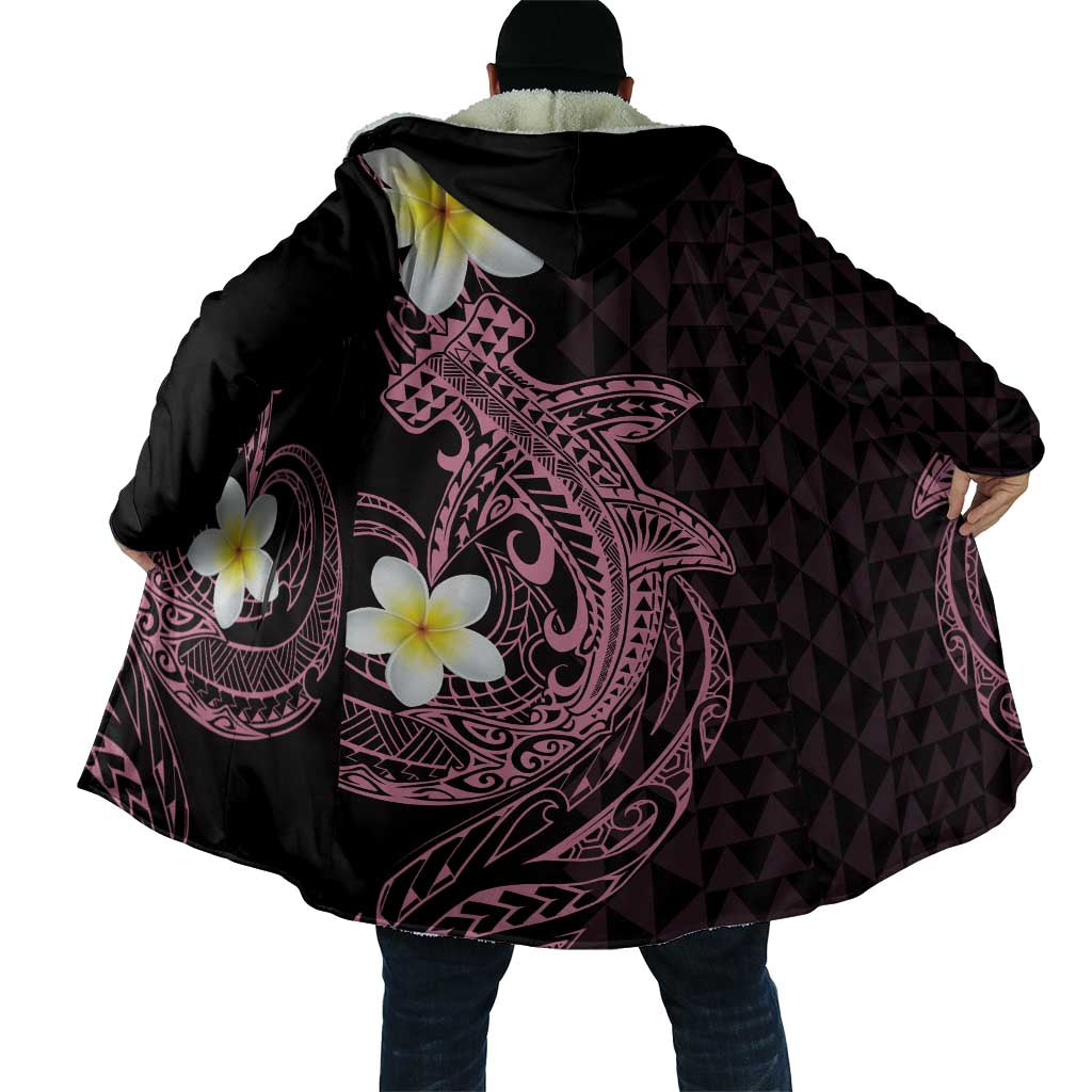 Aloha Hammerhead Shark Cloak Vivacious Pink Hawaiian Kakau Tribal Tattoo - Polynesian Pride