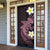 Aloha Hammerhead Shark Door Cover Vivacious Pink Hawaiian Kakau Tribal Tattoo - Polynesian Pride