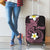 Aloha Hammerhead Shark Luggage Cover Vivacious Pink Hawaiian Kakau Tribal Tattoo