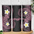 Aloha Hammerhead Shark Skinny Tumbler Vivacious Pink Hawaiian Kakau Tribal Tattoo