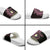 Aloha Hammerhead Shark Slide Sandals Vivacious Pink Hawaiian Kakau Tribal Tattoo - Polynesian Pride