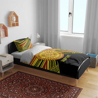 Personalised Tonga Ha apai High School Bedding Set Ngatu Fonulei Pattern