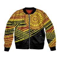 Personalised Tonga Ha apai High School Bomber Jacket Ngatu Fonulei Pattern